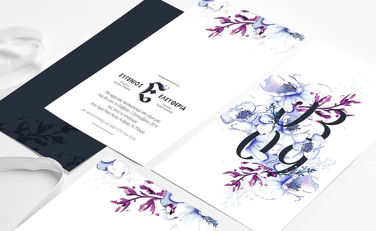 Spring Wedding Invitation