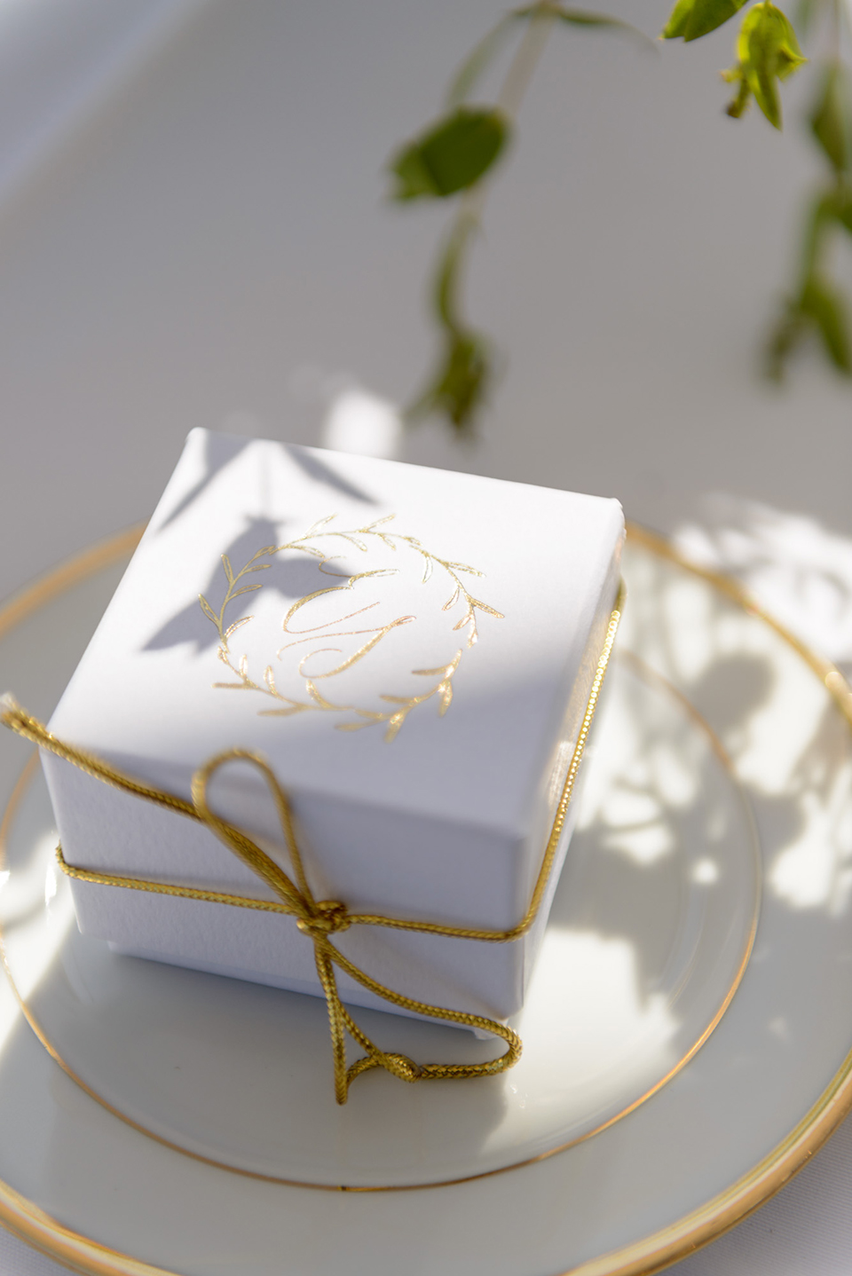 Gold Foil Wedding Invitations 