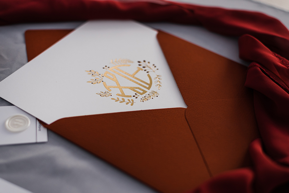 christmas wedding invitations