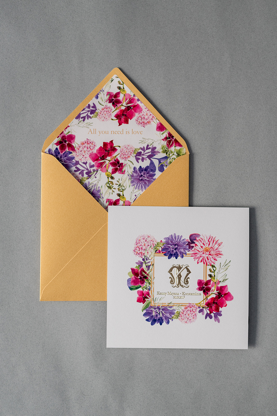 Spring Wedding Invitation