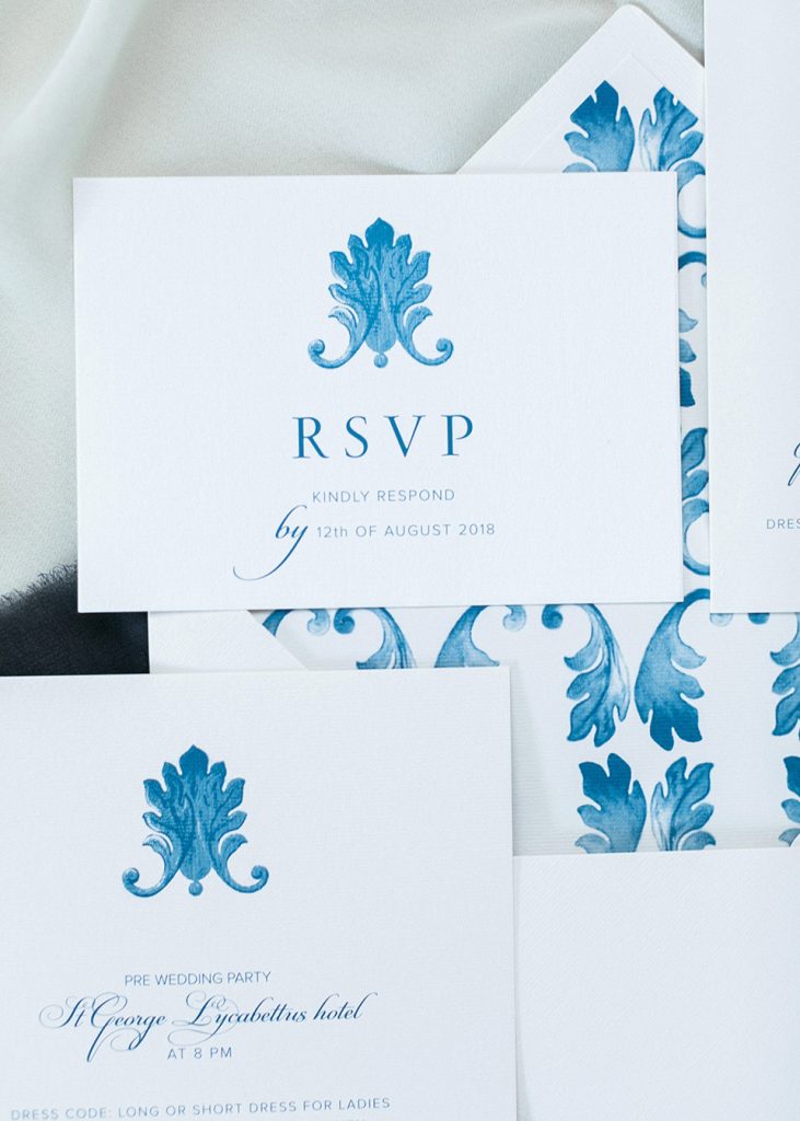 Classic wedding with Renaissance style in Athens